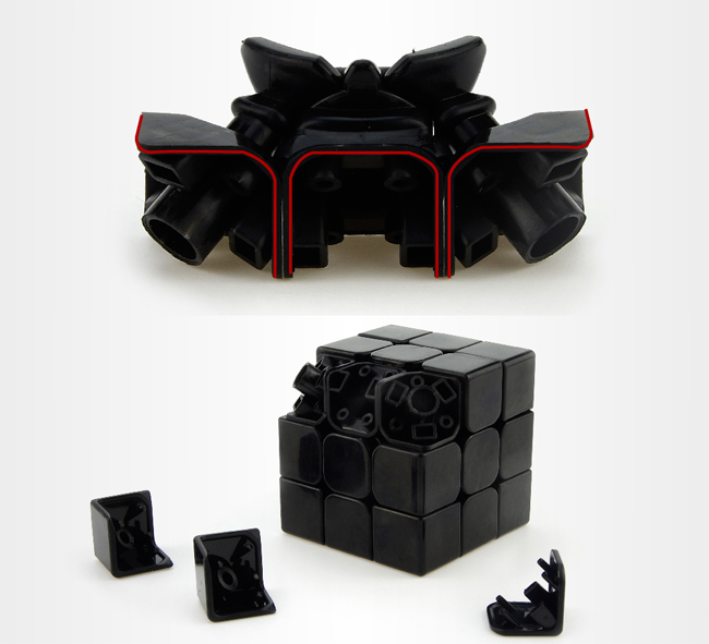 MoYu AoLong GT 3x3x3 Speed Cube Black